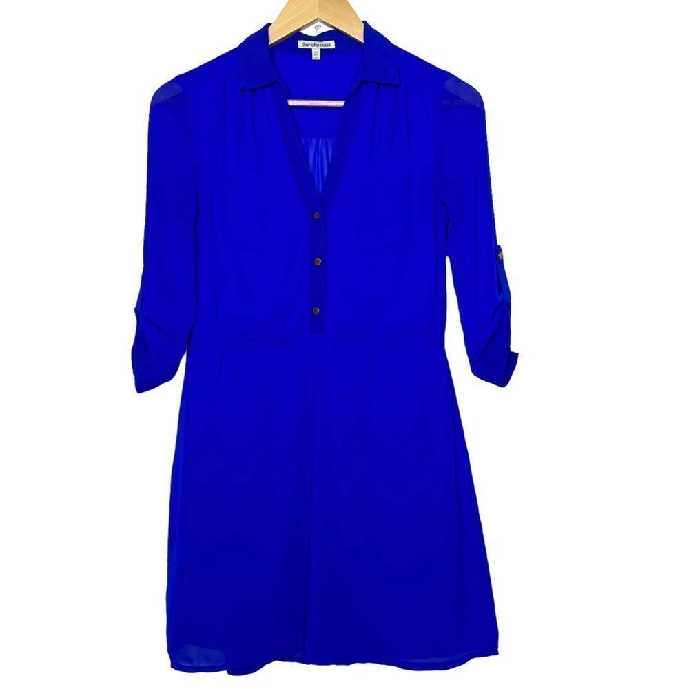 Charlotte Russe Royal Blue Mini Dress